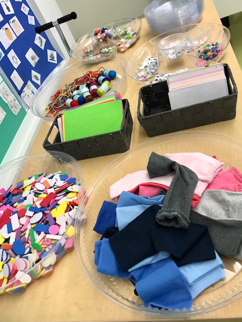 Craft Supplies Buffet